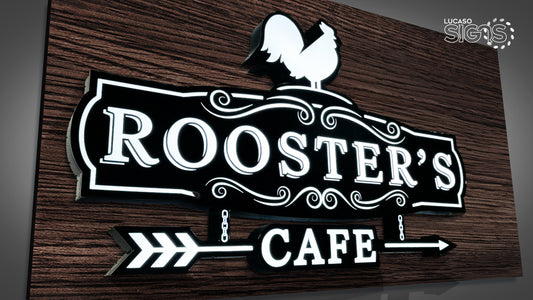 Custom LED Logo Signs for Business | Outdoor Illuminated Cloud Signs