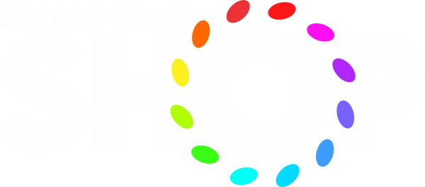 Custom Signage for Business made in California by Lucaso Signs