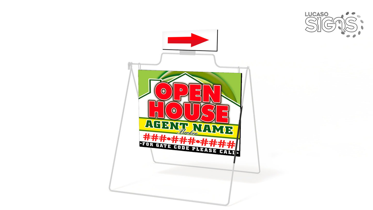 A-Frame real signs custom prints custom prints