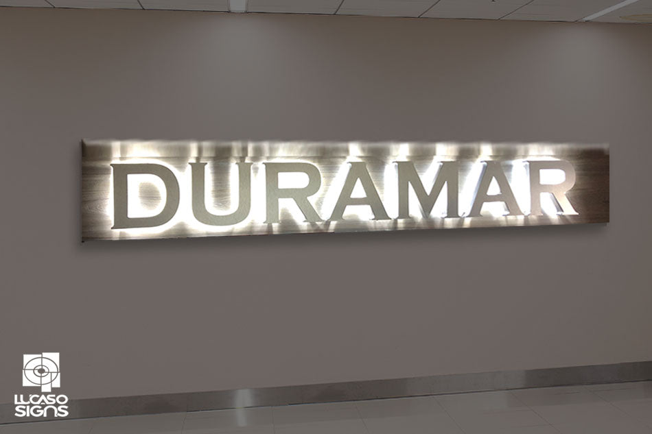 Reverse Channel Letters LED Signs "Halo" 5 BuySigns.Shop