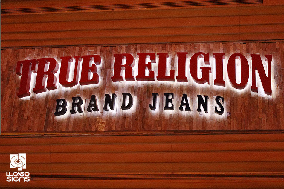 Reverse Channel Letters LED Signs "Halo" 4 BuySigns.Shop