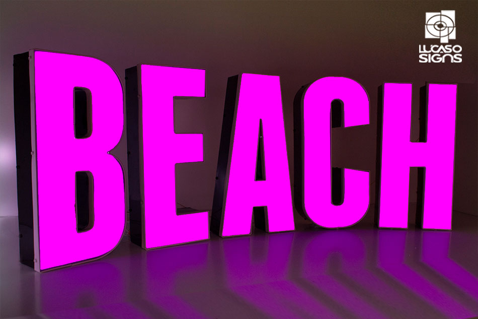 Custom Channel Letters LED Backlit Signs 2 BuySigns.Shop