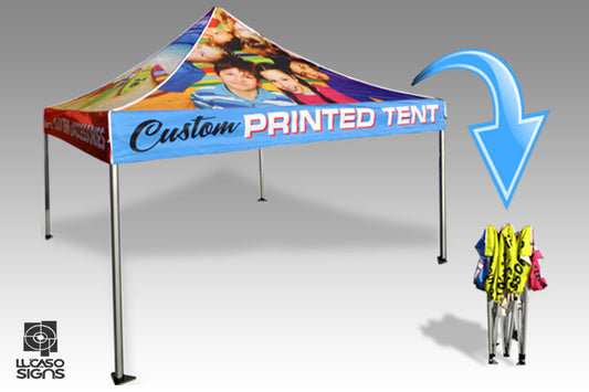 Canopy Tent | Custom Printed | 10 x 10 Feet