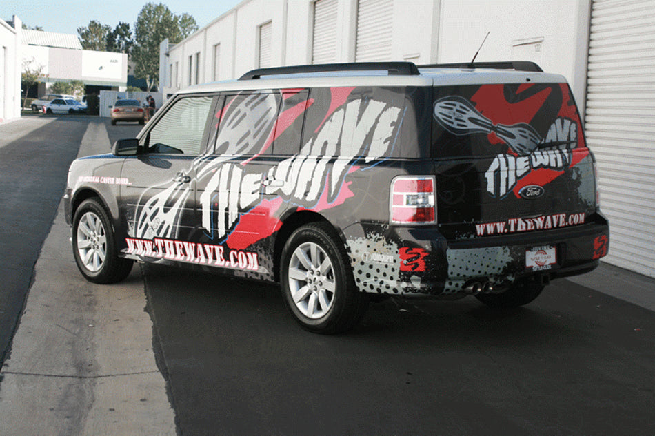 Window Graphics Perforated film with Custom Printing 5 BuySigns.Shop