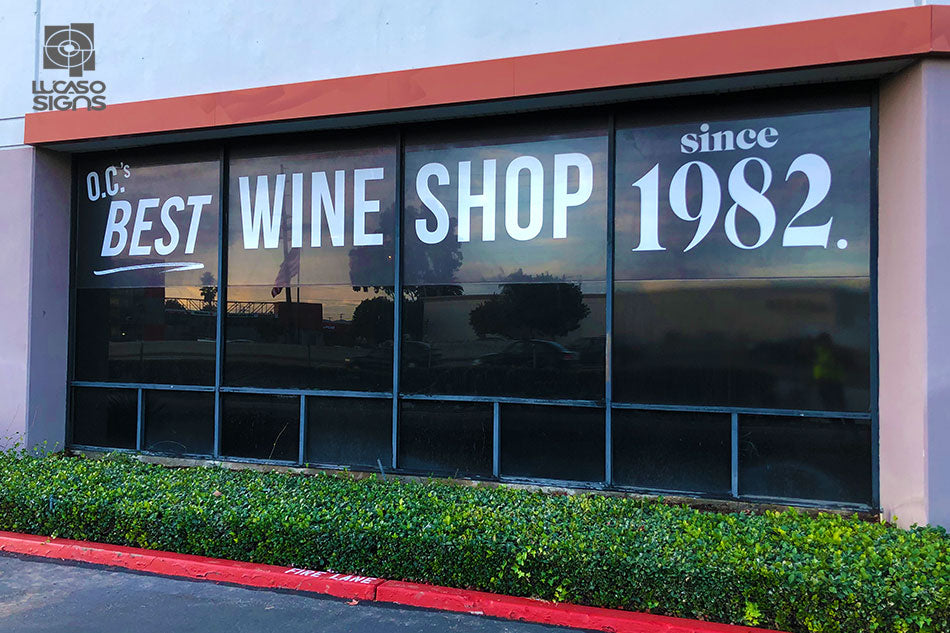 Window Graphics Perforated film with Custom Printing 3 BuySigns.Shop