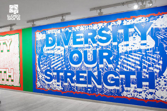 Wall Graphics with Custom Print 1 BuySign.Shop