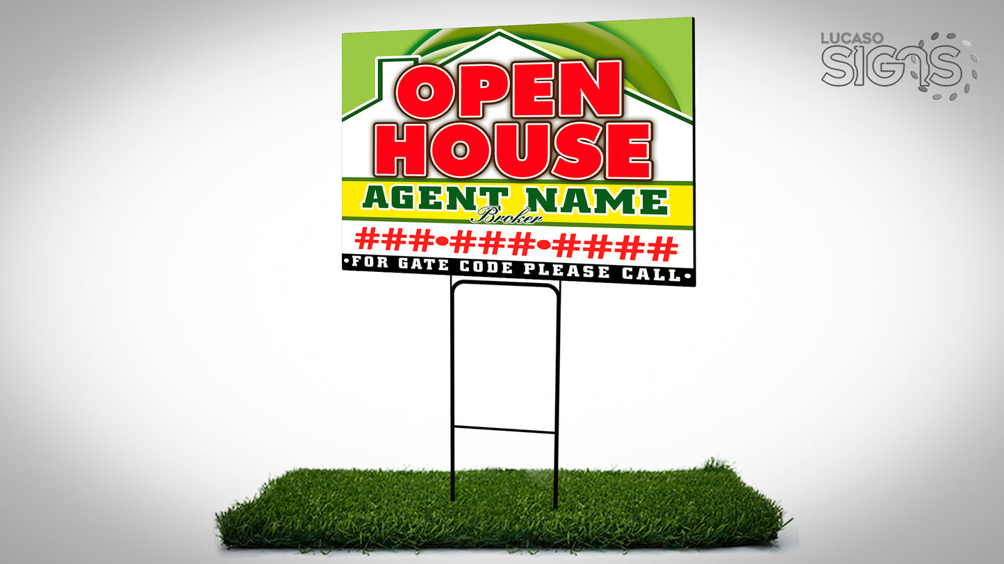 Yard Signs 24x18 Inches Custom Print double side (4 Pcs Sets ) $22.99each